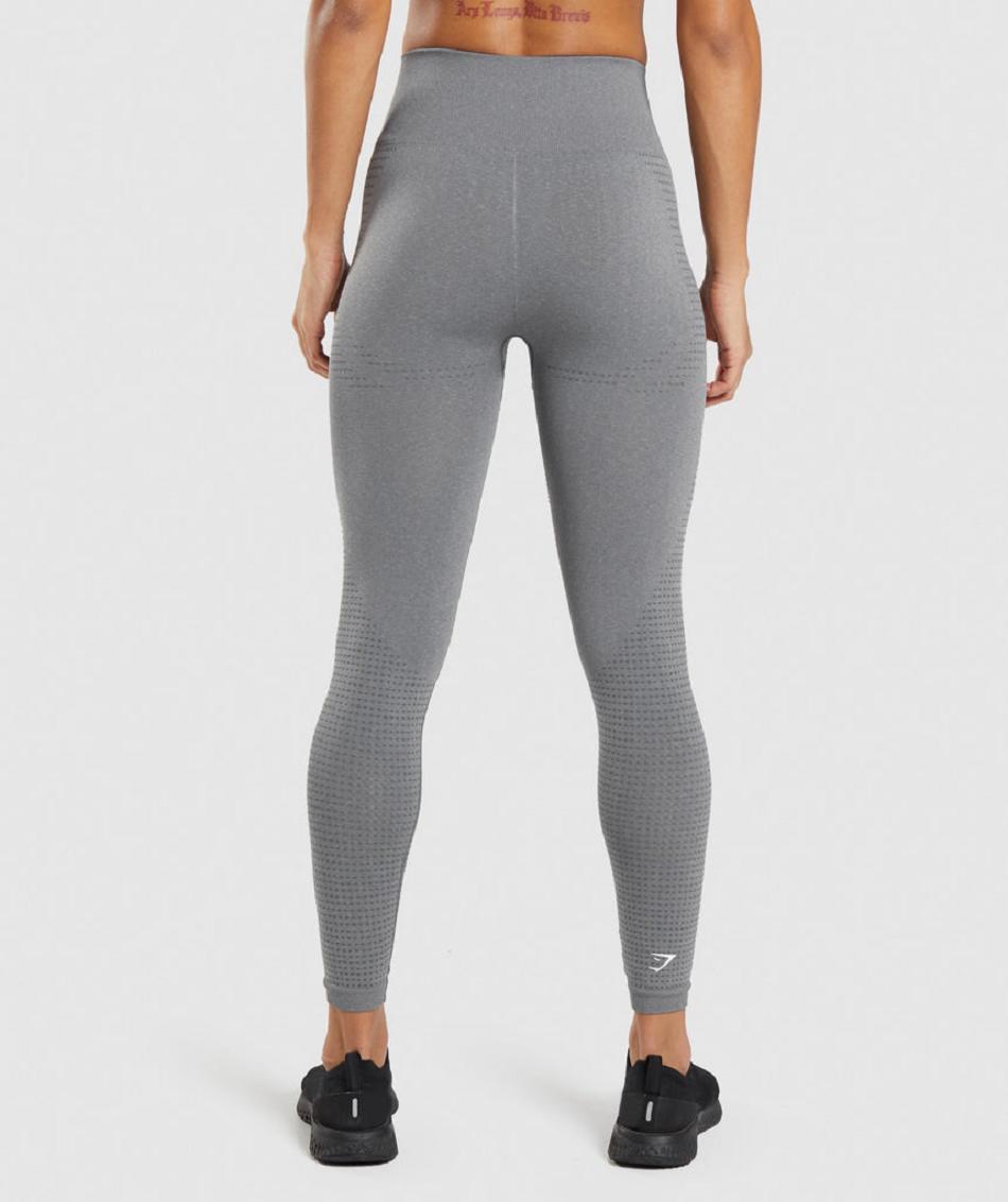 Gymshark Vital Seamless 2.0 Ženske Tajice Sive | HR 4025OKI